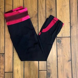 Lululemon capri leggings- black